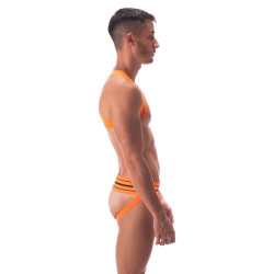 Barcode Berlin Harnais élastique Leonsh Orange Neon